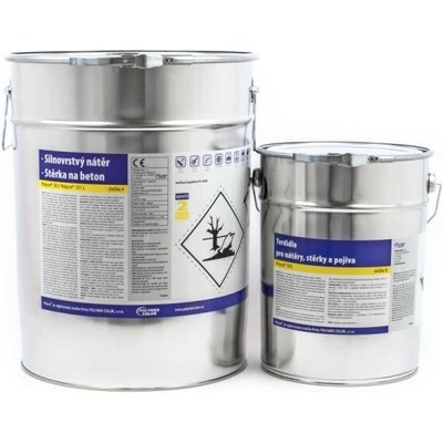 Polymercolor Polycol 321 L silnovrstvá stěrka licí podlahovina 30+9 KG Odstín MODRÁ