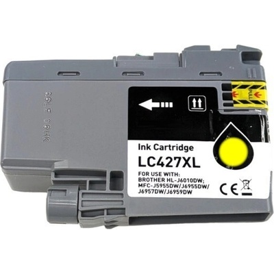 Compatible Brother LC-427XLY жълт (yellow) съвместими касети (LC427XLY)