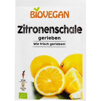 Biovegan Citrónová kôra strúhaná Bio 9 g