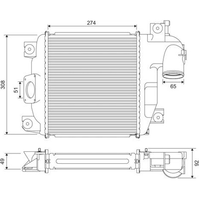 Chladič turba VALEO 818321