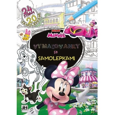 Minnie Omalovánky se samolepkami