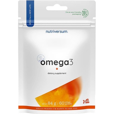 Nutriversum Omega 3 60 softgel kapsúl