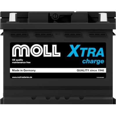 MOLL X-TRA Charge 12V 64Ah 620A right+ (282011)