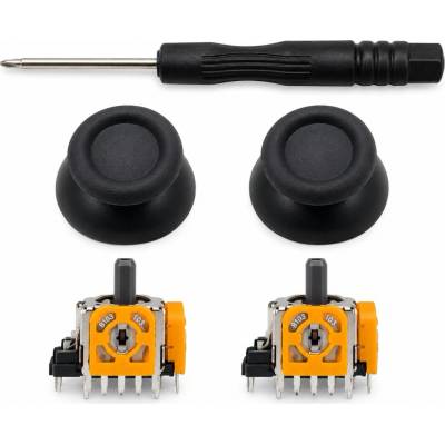 Servisní sada analogových joysticků pro ovladač PS4 Pro – 2 ks + krytky a šroubovák – Hledejceny.cz