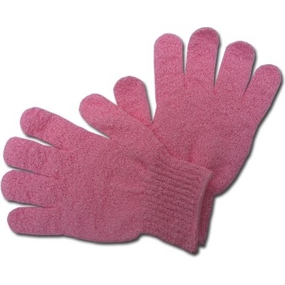 Max GR003 Peelingové rukavice masážne ružové