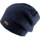 Zimní čepice 3 modrá tmavá