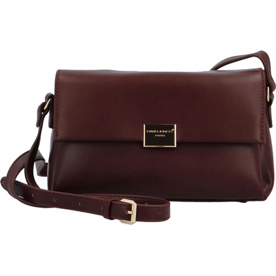David Jones dámska crossbody kabelka 7182-1 Bordeaux