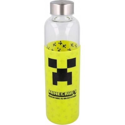 Epee Merch Sklenená s návlekom Minecraft 585 ml
