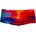 Funky Trunks Мъжки бански слипове Funky Trunks Sidewinder Trunks Swim brief - Sunset Delight - размер 7 (EU) (050-2124-1515)
