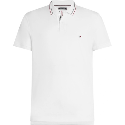 Tommy Hilfiger Блуза с яка Tommy Hilfiger Men's Short Sleeve Polo Shirt - White