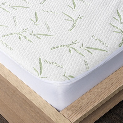 4Home Bamboo Nepriepustný chránič matraca s lemom 90x200