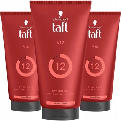 Taft Looks V12 Power Gel Gel na vlasy 3 x 150 ml