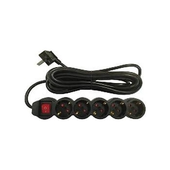 Весто Разклонител Весто Черен с ключ 5-ца