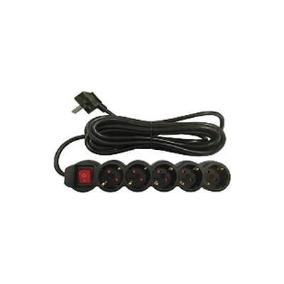 Весто Разклонител Весто Черен с ключ 5-ца