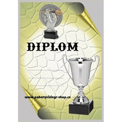 VIZINGR Šipky diplom A4 č.2 Šipky č.2 BEZ TEXTU – Hledejceny.cz