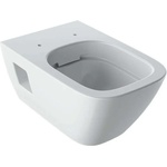 Geberit Selnova Square - Окачена тоалетна чиния, 540x350 mm, Rimfree, бяла 501.546. 01.1 (501.546.01.1)