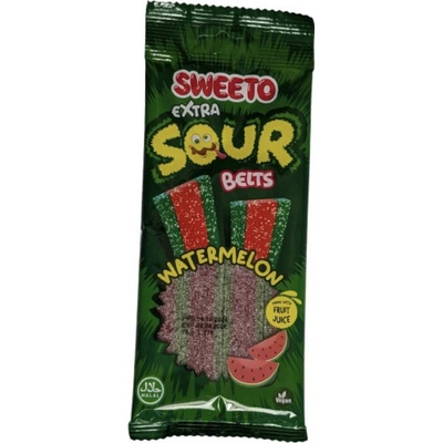 Sweeto želé kyslé pásiky s melónovou príchuťou 75 g