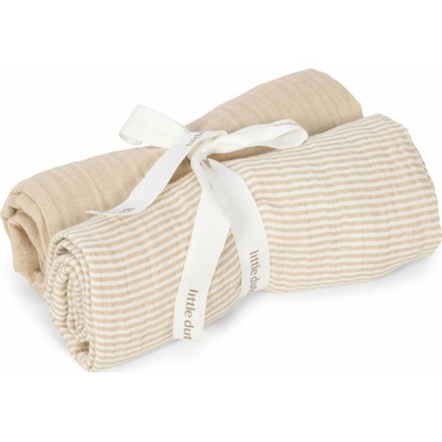 LITTLE DUTCH Pleny 70x70cm Pure Soft Beige