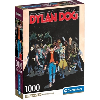 Clementoni Пъзел Clementoni от 1000 части - Dylan Dog, вариант 2 (39818)