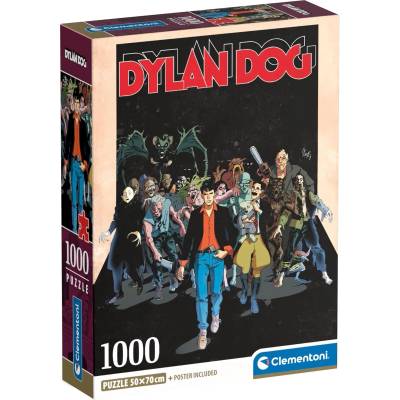 Clementoni Пъзел Clementoni от 1000 части - Dylan Dog, вариант 2 (39818)