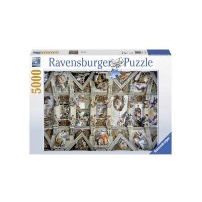 Ravensburger Пъзел Ravensburger 17429 The Sistine Chapel - Michelangelo 5000 Части