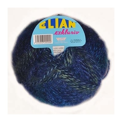 Pletací příze Elian Exklusiv - 975 (Pletací příze Elian Exklusiv - 975 modrá)
