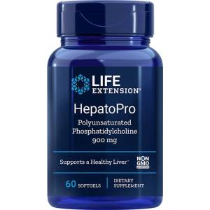 Life Extension В подкрепа на черния дроб -HepatoPro, 900 mg х 60 софтгел капсули (01393 LE)