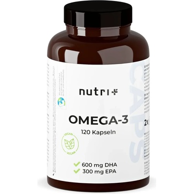 nutri + Omega 3 Vegan / EPA + DHA - 120 капсули