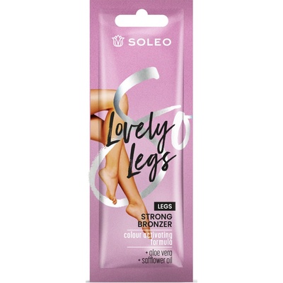 SOLEO LOVELY LEGS 10 ml krém do solária, strong bronzer for legs