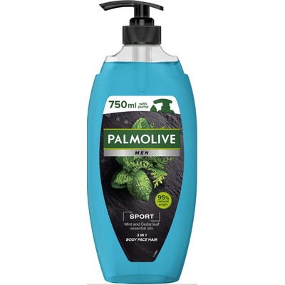 Palmolive sprchový gél men pump 750 ml Sport 3in1