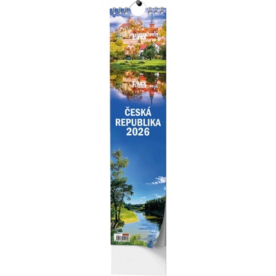 Nástěnný vázankový/kravata Baloušek Česká republika 2026
