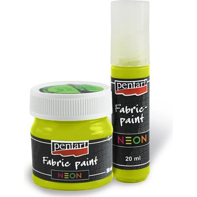 Farba na textil NEON 50 ml neon yellow