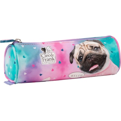 DERFORM Овален ученически несесер Derform Cleo & Frank 36 (87501)