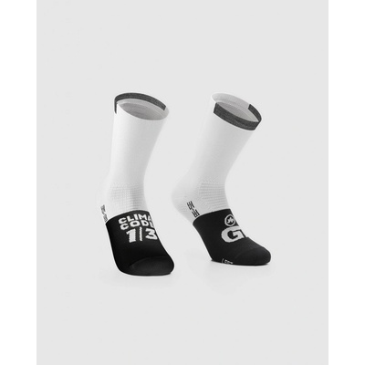 Assos GT C2 ponožky biela