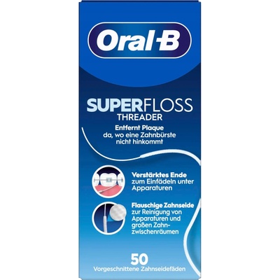 Oral-B Super Floss ortodontická napučiavajúca 50 ks