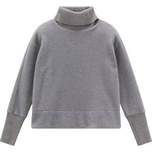 Jeanne Baret Дамски поларен пуловер Jeanne Baret Women's Wallis Sweater Fleece jumper - Fumo Mel. - размер 36 (EU) (105-6822-0112)