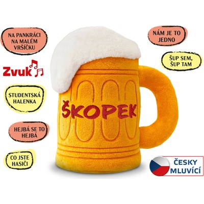 Wiky Škopek hrající 20 cm
