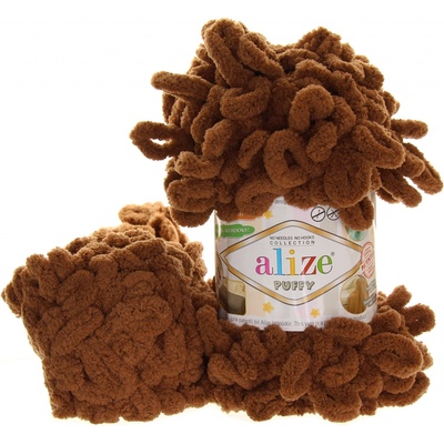 Alize Puffy hnědá 321