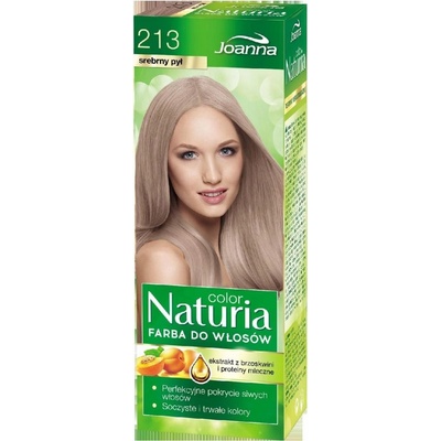 Joanna Naturia Color 213 strieborný prach