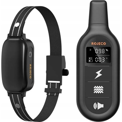 Rojeco Elektrický obojek proti štěkání 1000M PD521 čierny