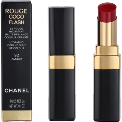 Chanel Rouge Coco Flash hydratační lesklá rtěnka 92 Amour 3 g