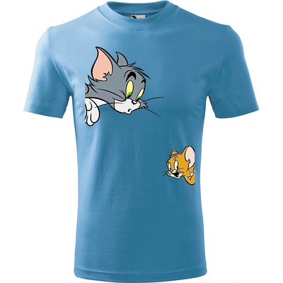 Handel detské tričko Tom a Jerry svetlomodrá