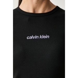 Calvin Klein Jeans тениска дамска от памук с еластан (LV047G816G) - answear - 89,95 лв