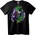 NOONEBRAND Тениска Joker Зелена Коса - 2XL, Black