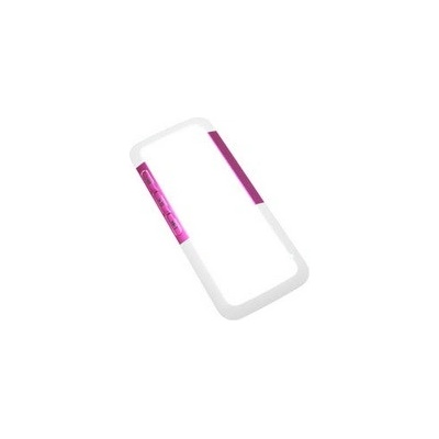 originální přední kryt Nokia 5310 bílo-růžová