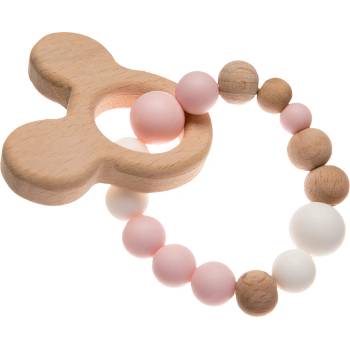 Image 1 of Biberschatz Дъвкалка дрънкалка Biberschatz - Rosa Maus Teether (TER030002)