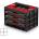 Prosperplast Органайзер за работилница - шкаф 41, 5x29x29cm TAGER CASE (KTC40306B)