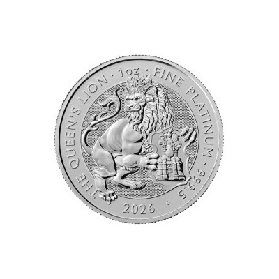 The Royal Mint platinová mince Tudor Beasts Queens Lion 2026 1 oz – Hledejceny.cz