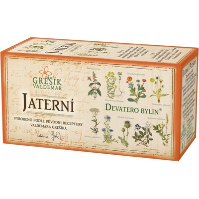 Grešík Jaterní Devatero bylin 20 x 1,5 g