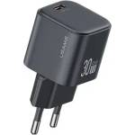 USAMS Бързо зарядно устройство USAMS USAMS US-CC262 USB-C 30W GaN FAST CHARGE, черен (CC262TC01)